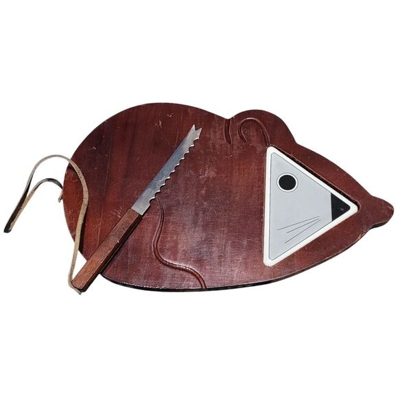 Vintage mouse cheese board - Picture 2 of 3